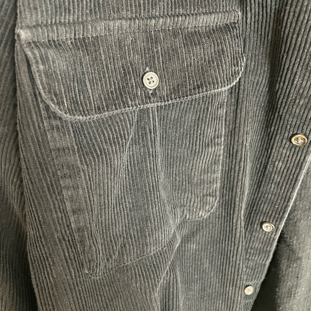 Vintage Cherokee Black Corduroy Shirt - Picture 4 of 9